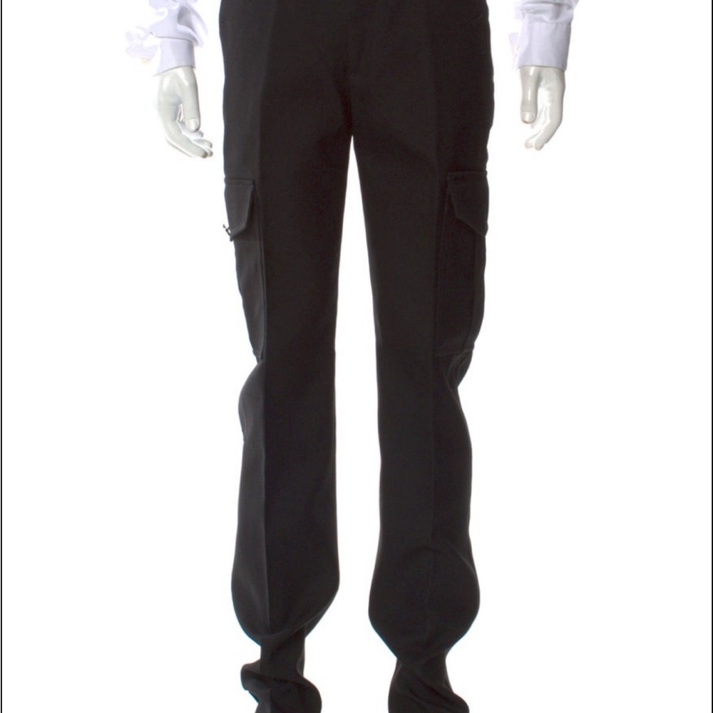 Alexander McQueen Black Flare Pants
